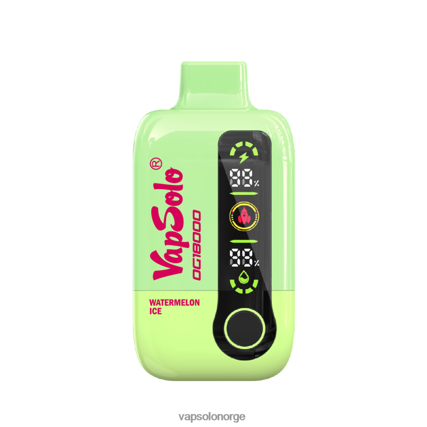 VapSolo Norge - VapSolo DG18000 engangs vape D6D2ZT58 vannmelon is