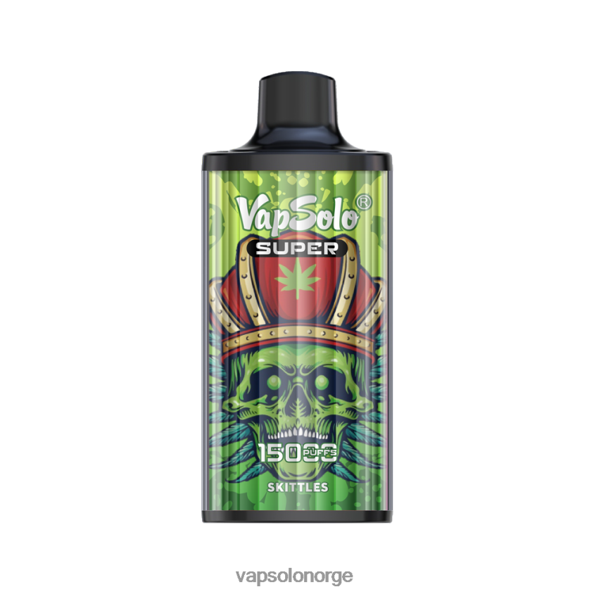 VapSolo Nikotin - VapSolo SUPER engangs vape D6D2ZT21 kjegler