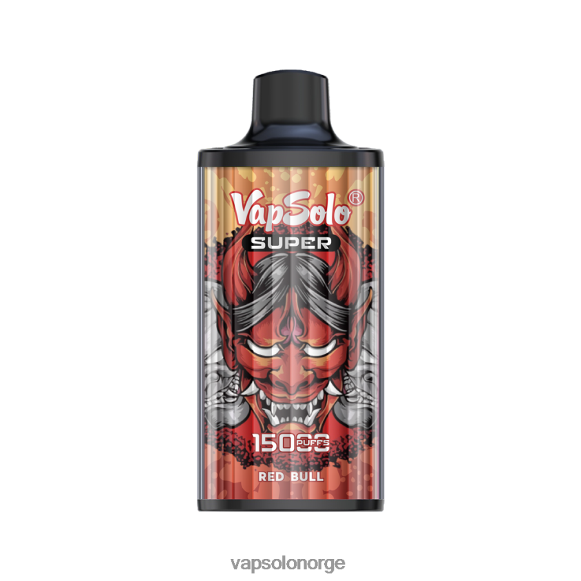 VapSolo Oslo - VapSolo SUPER engangs vape D6D2ZT20 red bull