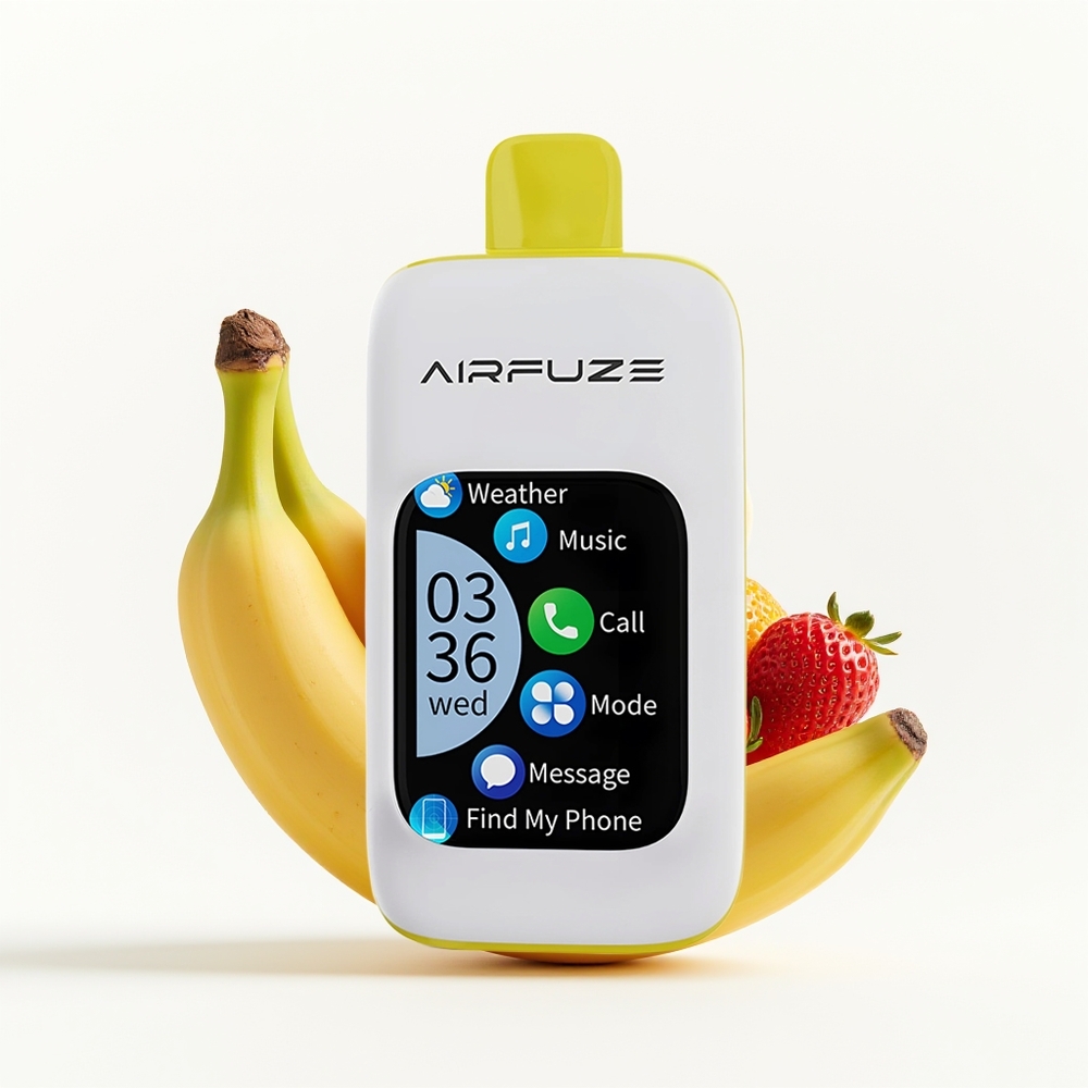 AirFuze Smart Pro 40000 Jordbær Banan Smart Skjerm