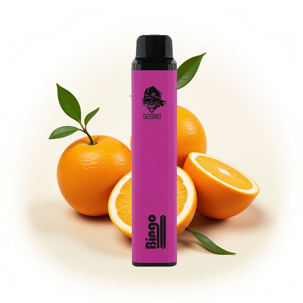 Aivono Aim Bingo 4000 Oransje Passionsfrukt Guava 1000mAh