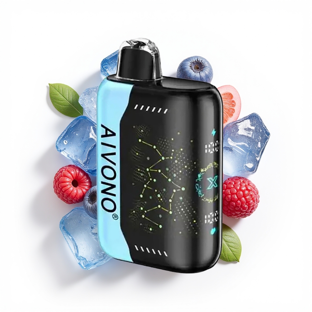 Aivono Aim Boom 25000 Blå Bringebær Is med 650mAh