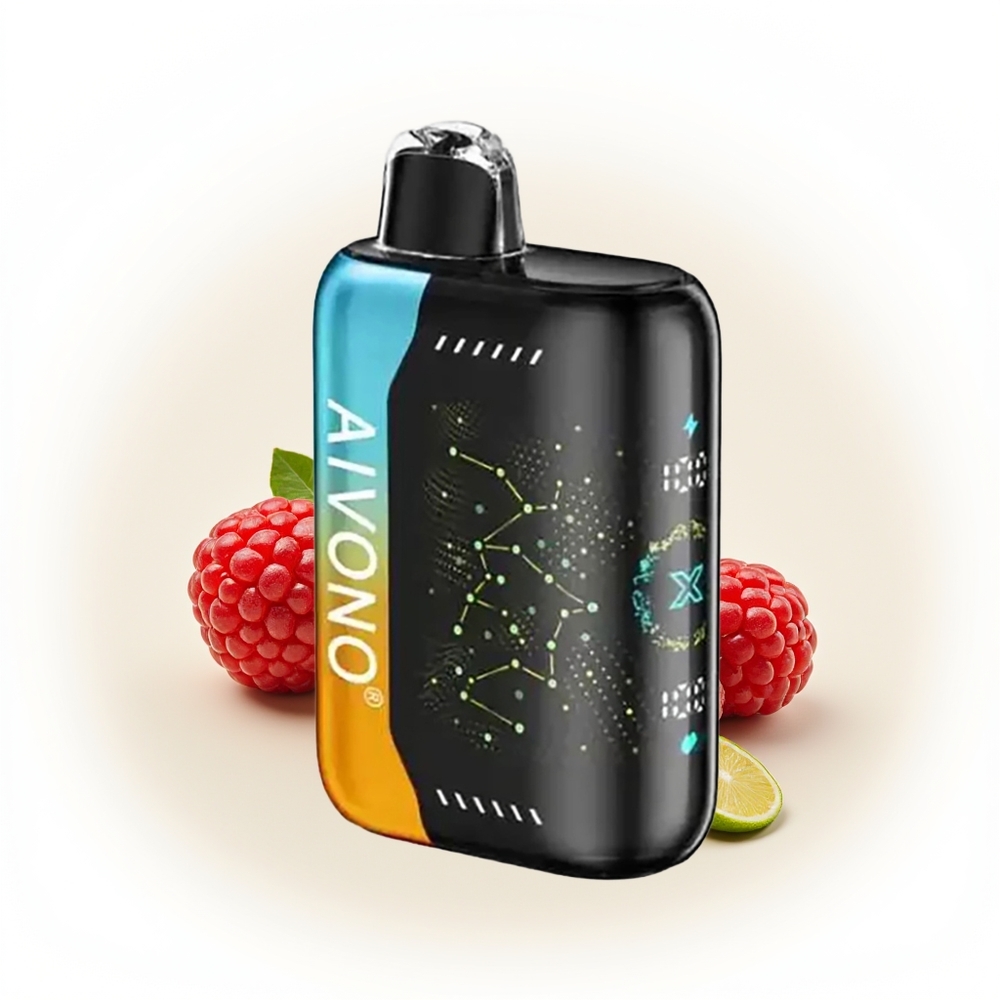 Aivono Aim Boom 25000 Bringebær Fersken Lime Type-C