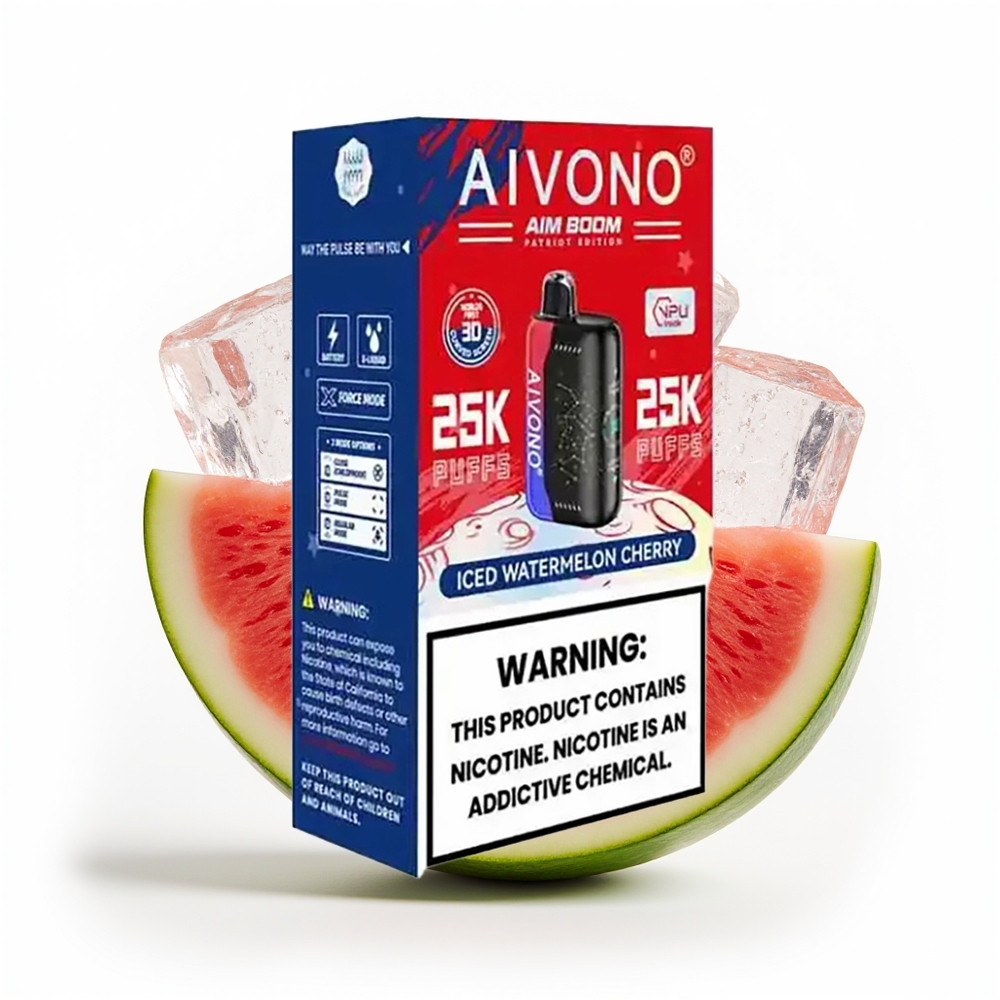 Aivono Aim Boom 25000 Iskald Vannmelon Kirsebær Type-C