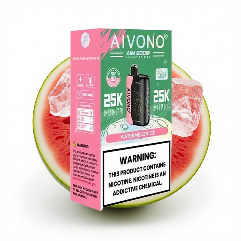 Aivono Aim Boom 25000 Vannmelon Is med 650mAh Batteri
