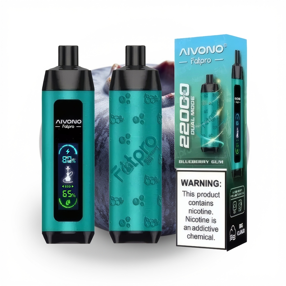 Aivono Aim Fatpro 22000 Blåbær Kanon 28ml