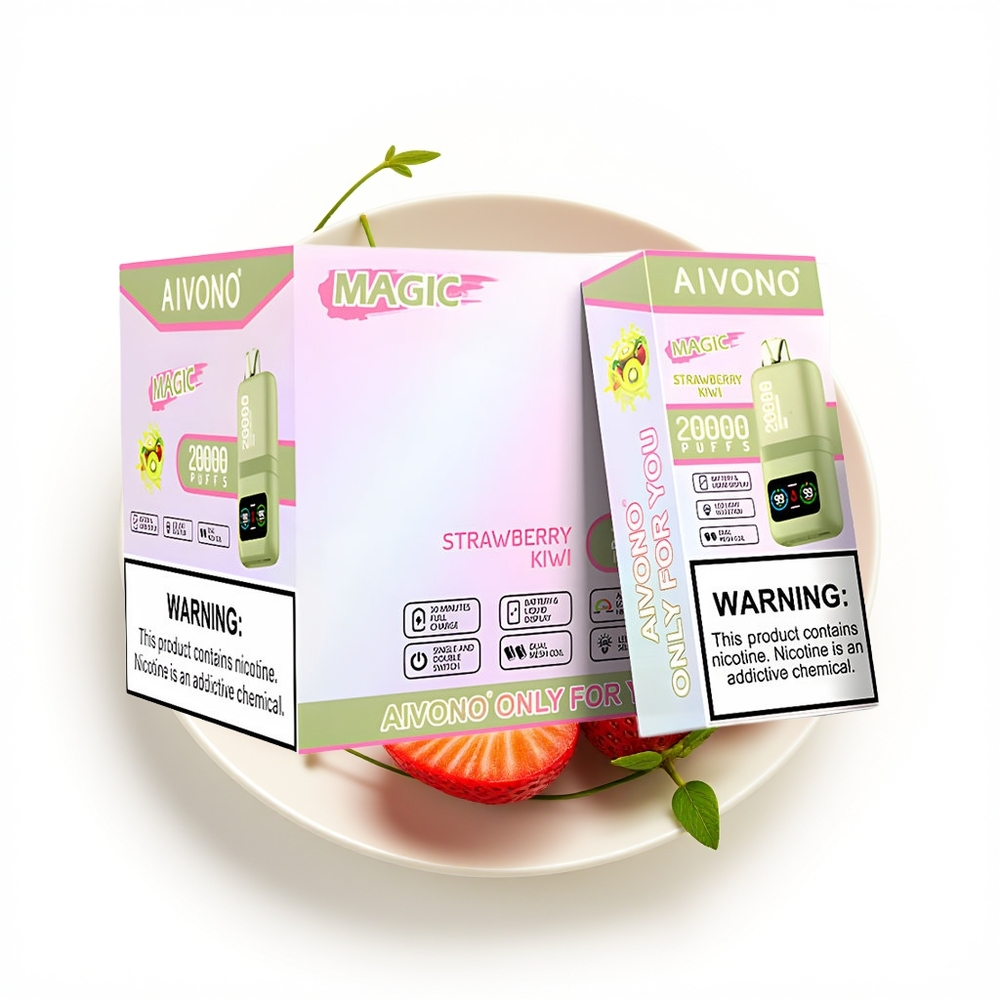 Aivono Aim Magic 20000 Jordbær Kiwi Dual Mesh