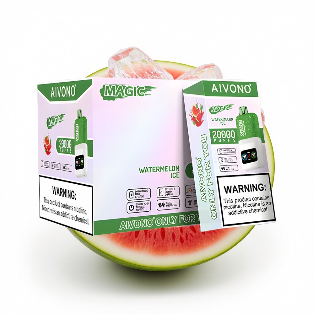 Aivono Aim Magic 20000 Vannmelon Is med Dual Mesh Coils