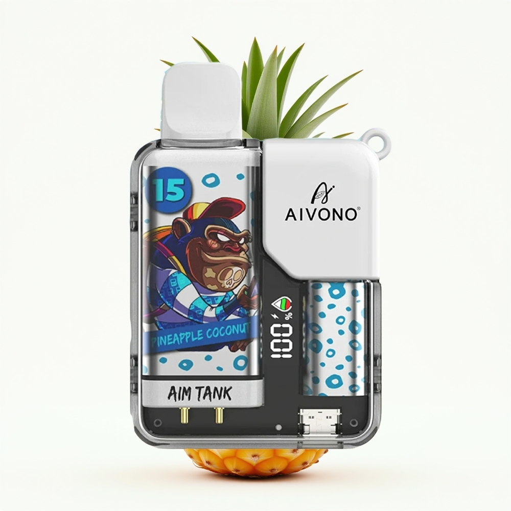 Aivono Aim Tank 9500 Ananas Kokos LCD