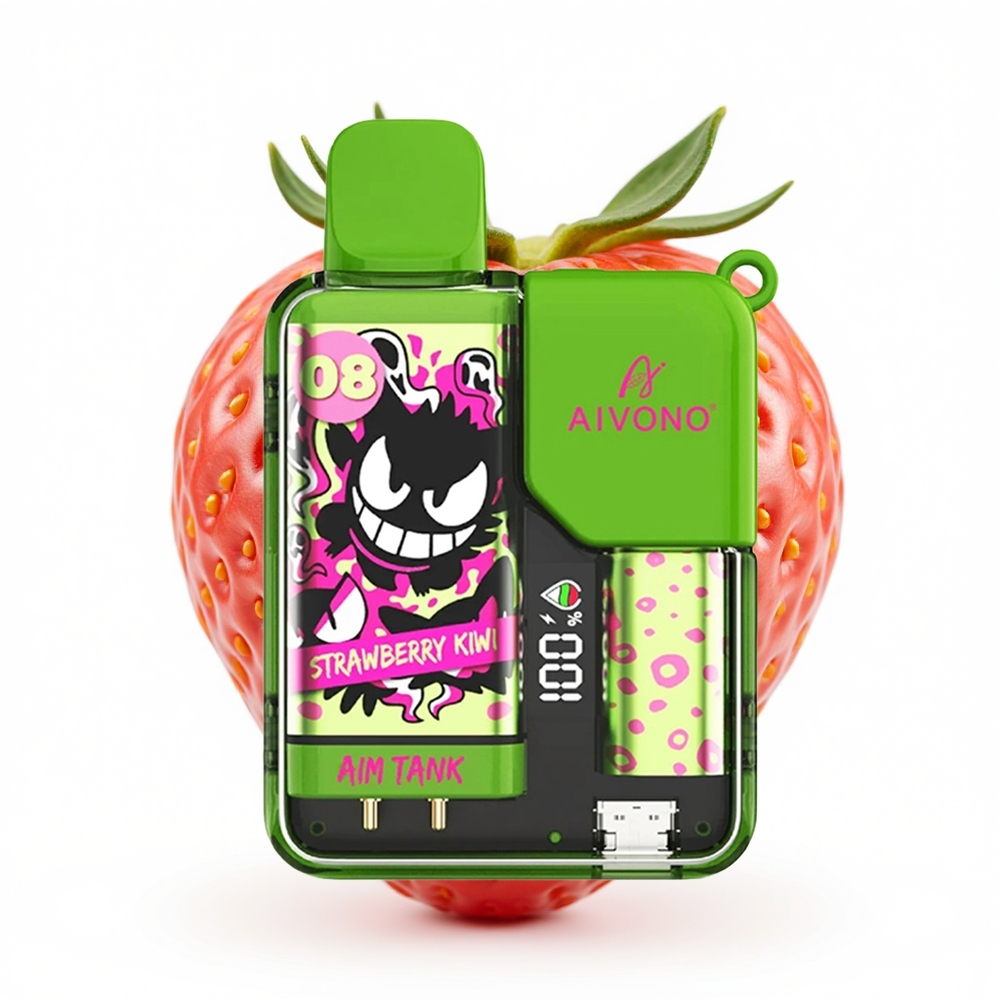Aivono Aim Tank 9500 Jordbær Liwi 18ml