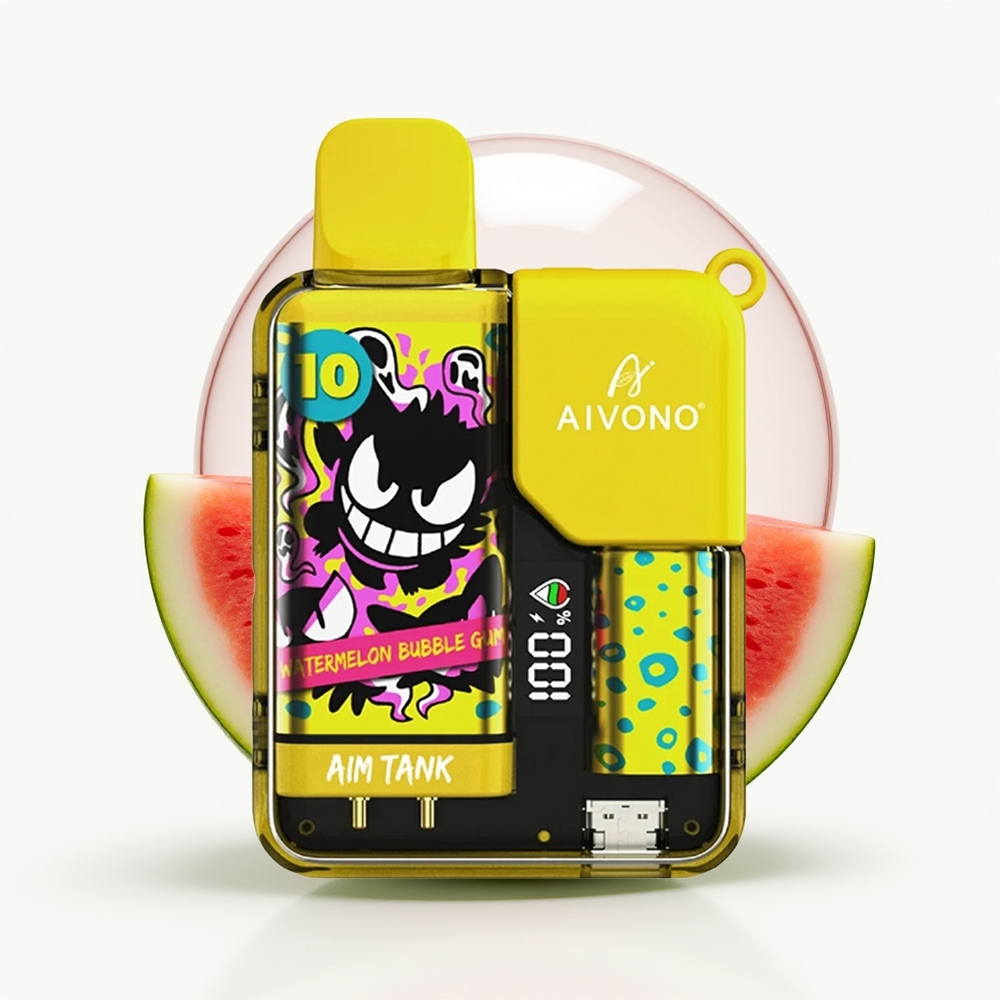 Aivono Aim Tank 9500 Vannmelon Boblegum 18ml
