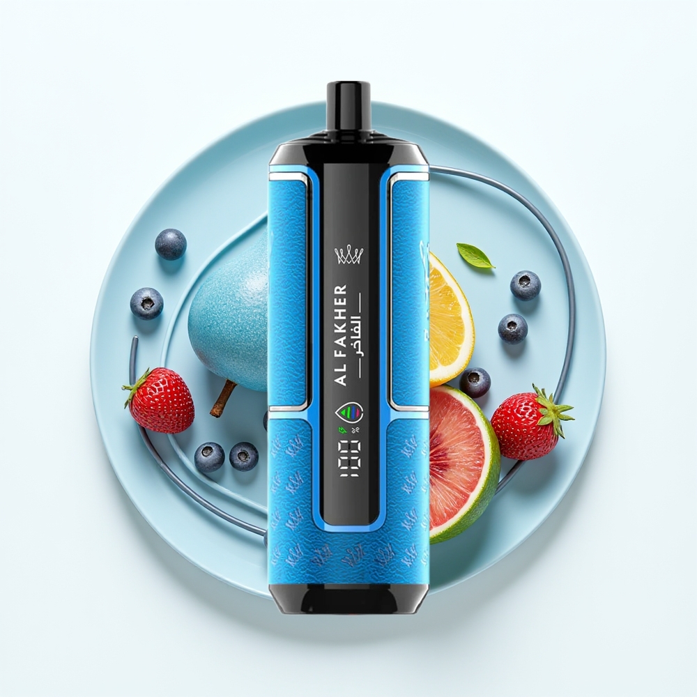 Al Fakher Crown Bar 15K Hypermax Blå Hav Type-C Ladbar