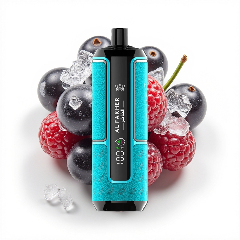 Al Fakher Crown Bar 15K Hypermax Solbær Is 22ml