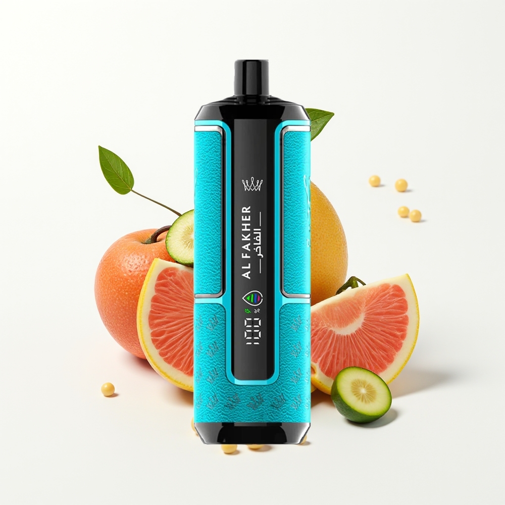 Al Fakher Crown Bar 15K Hypermax Tyggismynte 22ml Lite