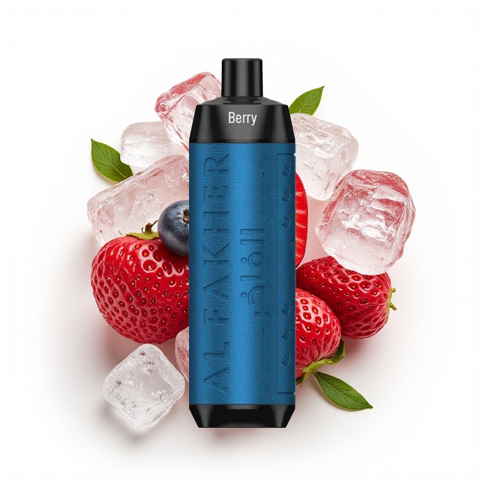 Al Fakher Crown Bar 8000 Crystal Bær Is med Type-C-lading