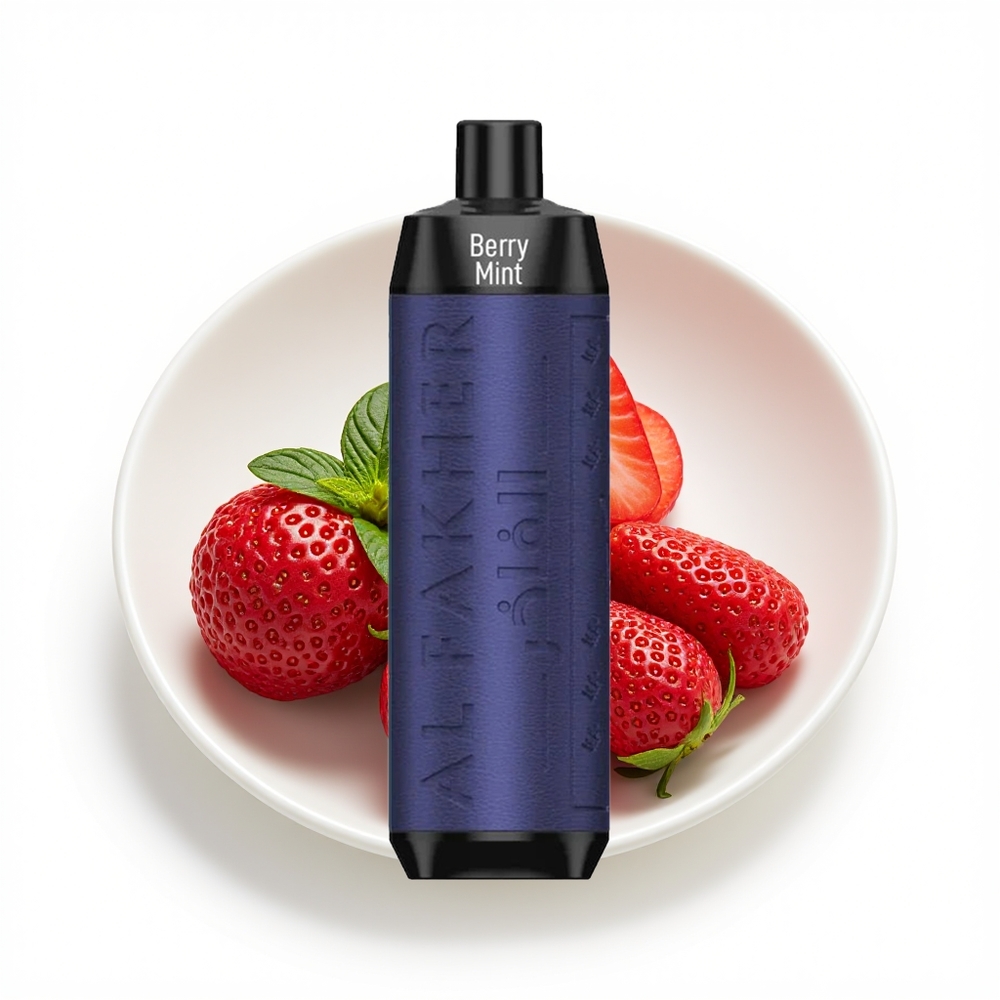 Al Fakher Crown Bar 8000 Crystal Bærmynt 600mAh