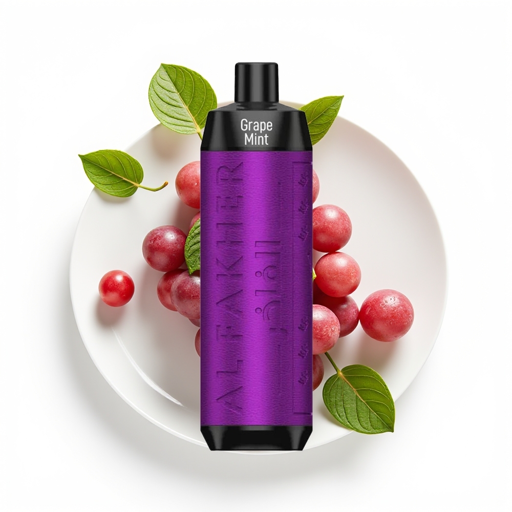 Al Fakher Crown Bar 8000 Crystal Drue Mynte Type-C