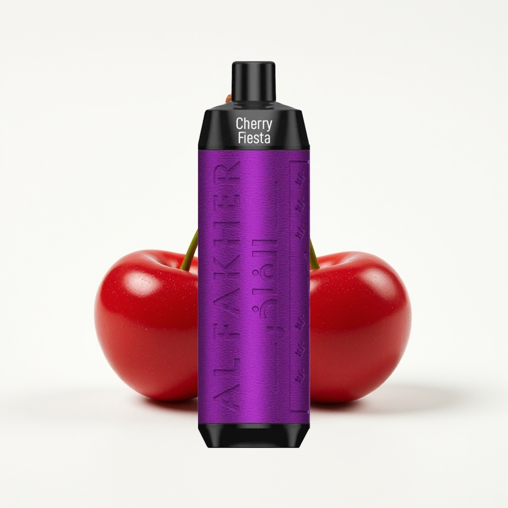 Al Fakher Crown Bar 8000 Crystal Kirsebær Fest 600mAh