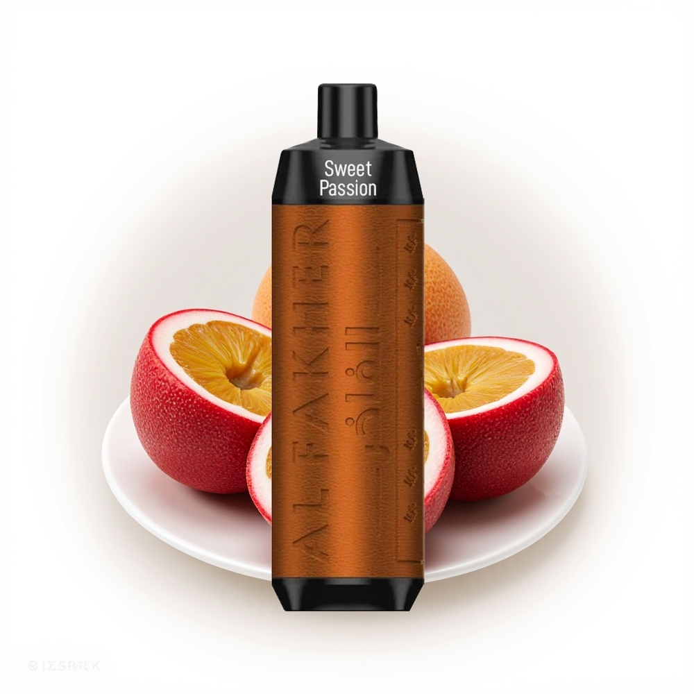 Al Fakher Crown Bar 8000 Crystal Søt Passionsfrukt 600mAh