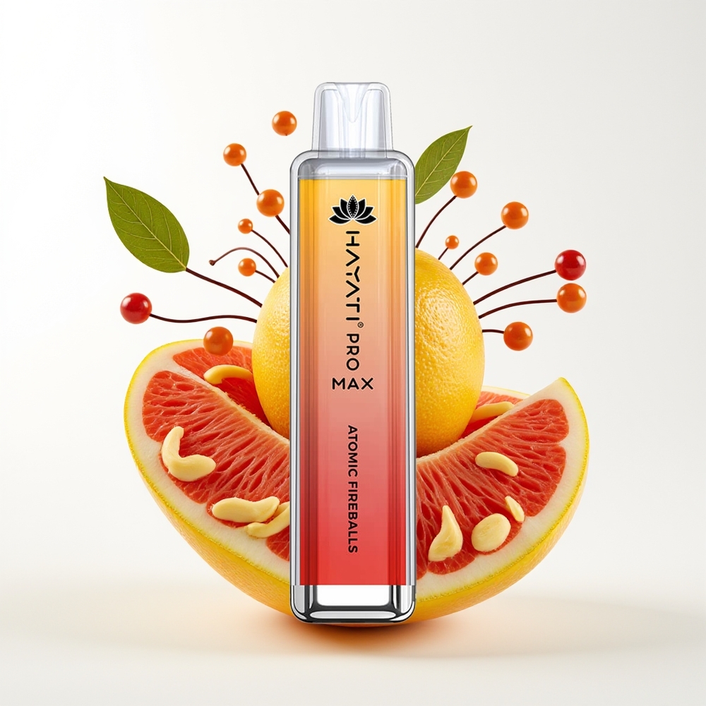 Hayati Pro Max 4000 Atomiske Ildkuler Pro Max 1400mAh