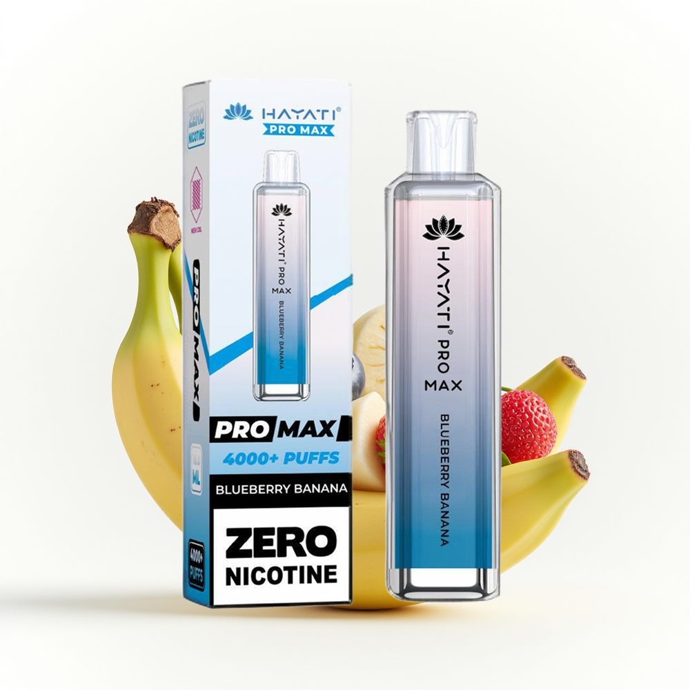 Hayati Pro Max 4000 Blåbær Banan 1400mAh