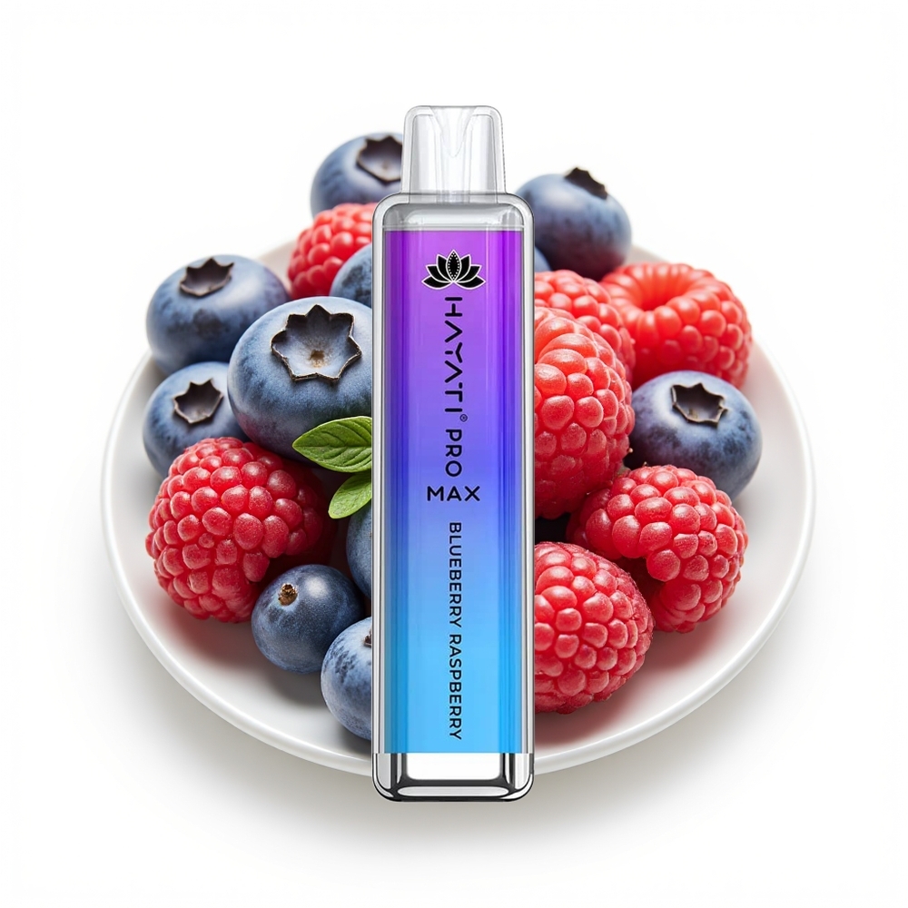 Hayati Pro Max 4000 Blåbær Bringebær 1400mAh