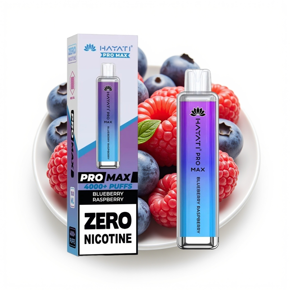 Hayati Pro Max 4000 Blåbær Bringebær 1400mAh