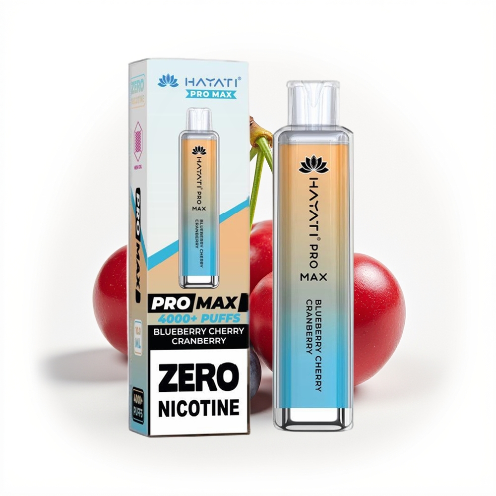 Hayati Pro Max 4000 Blåbær Kirsebær Tranebær 1400mAh