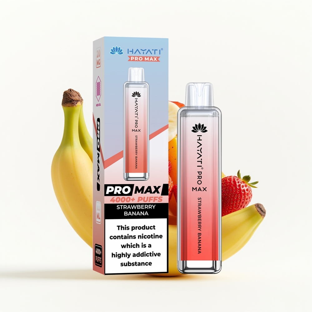 Hayati Pro Max 4000 Jordbær Banan LED Lys