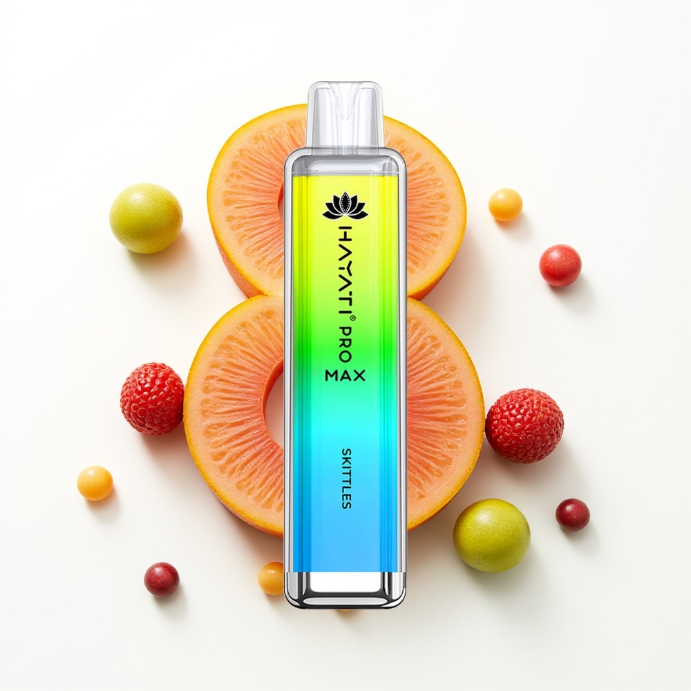 Hayati Pro Max 4000 Skittles Krystall Oppladbar