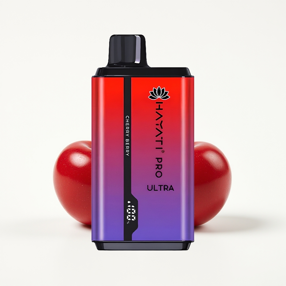 Hayati Pro Ultra 15000 Kirsebær Bær 49 Smaker