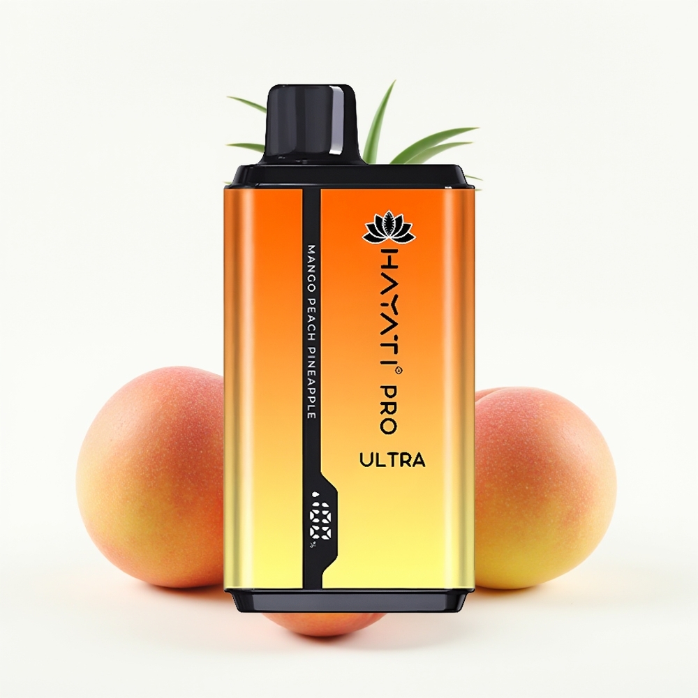 Hayati Pro Ultra 15000 Mango Fersken Ananas 850mAh