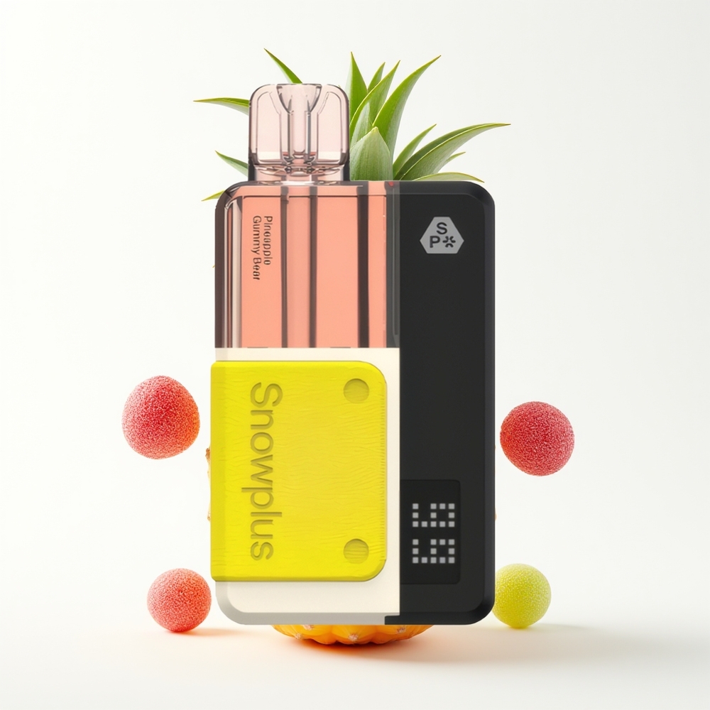Snowplus Swift 15000 Puffs Pod Kit Ananas Gummy Bjørn Dual Mesh 1000 mAh