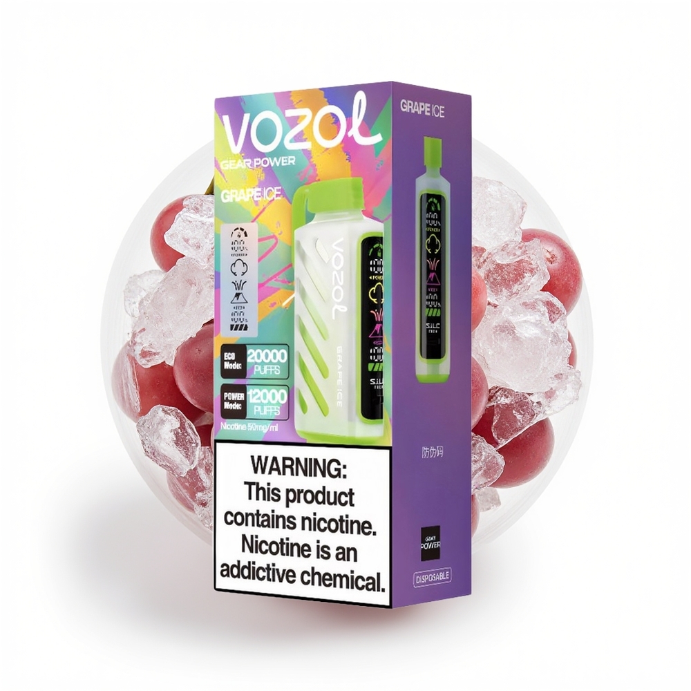 VOZOL Gear Power 20000 Druis Is med Dual Mesh Coil