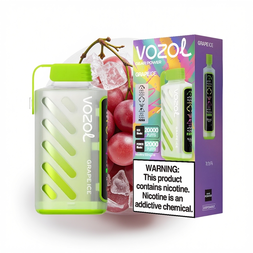 VOZOL Gear Power 20000 Druis Is med Dual Mesh Coil