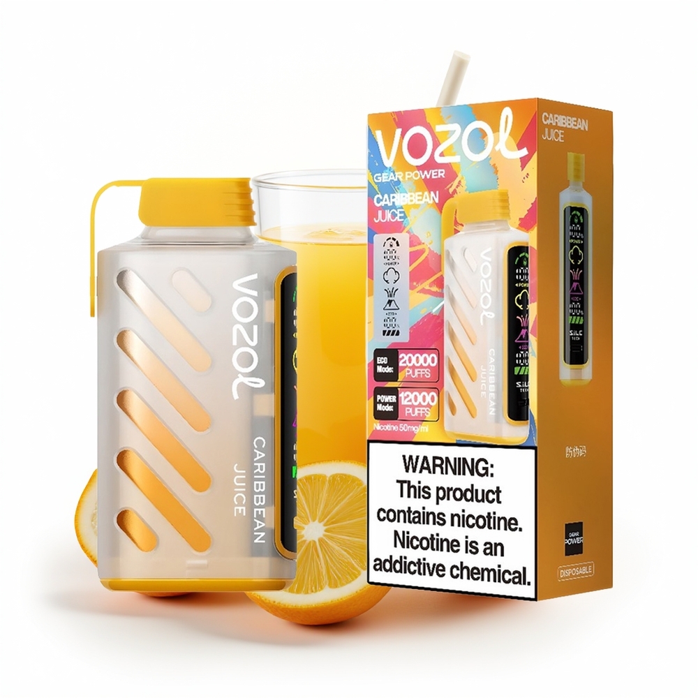 VOZOL Gear Power 20000 Karibisk Juice Dual Mesh Coil
