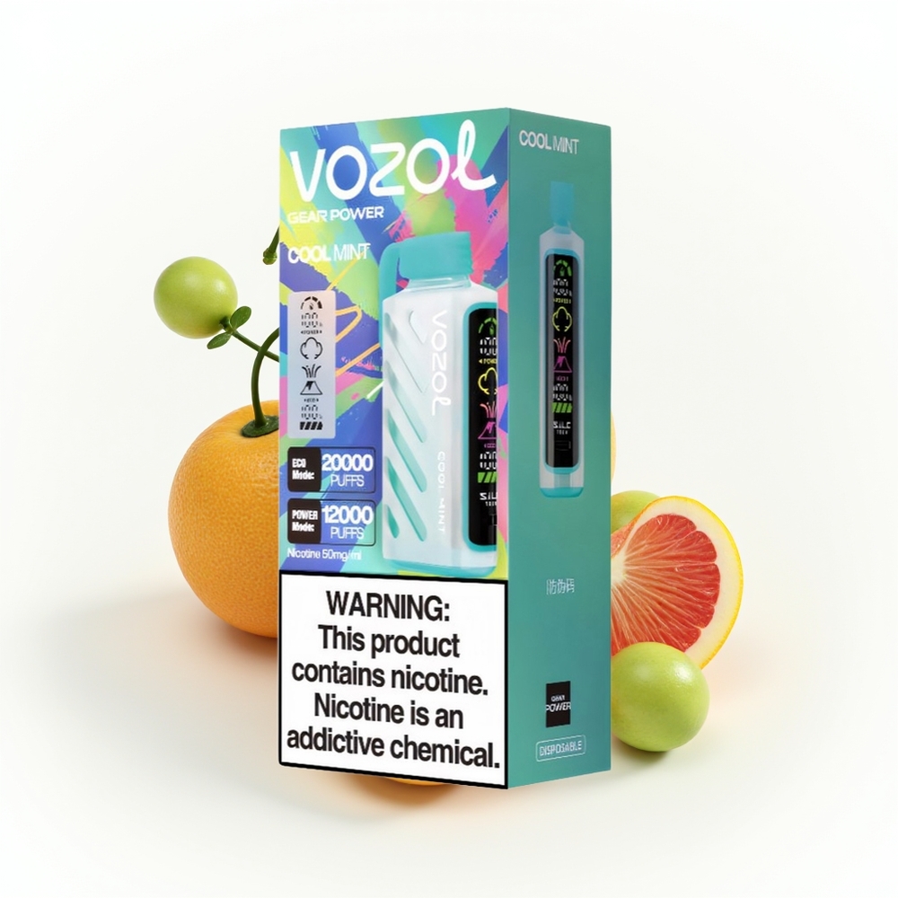 VOZOL Gear Power 20000 Kjølig Mynte Dual Mesh Coil