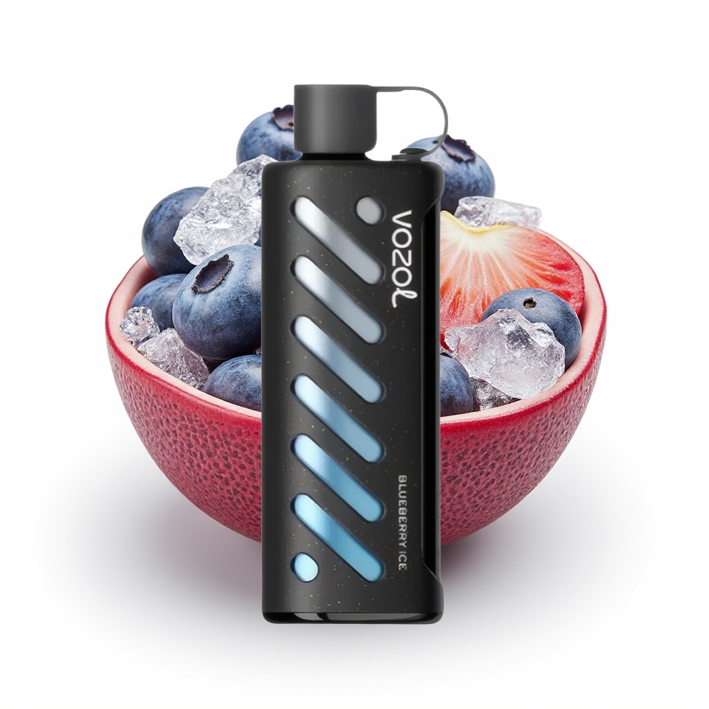 VOZOL Gear Shisha 25000 Blåbæris med S.i.L.C Teknologi