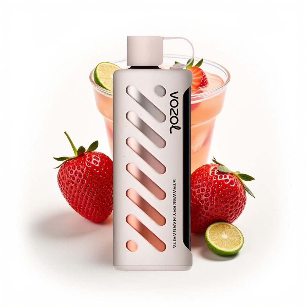 VOZOL Gear Shisha 25000 Jordbær Margarita Med Dual Mesh Dual Modes