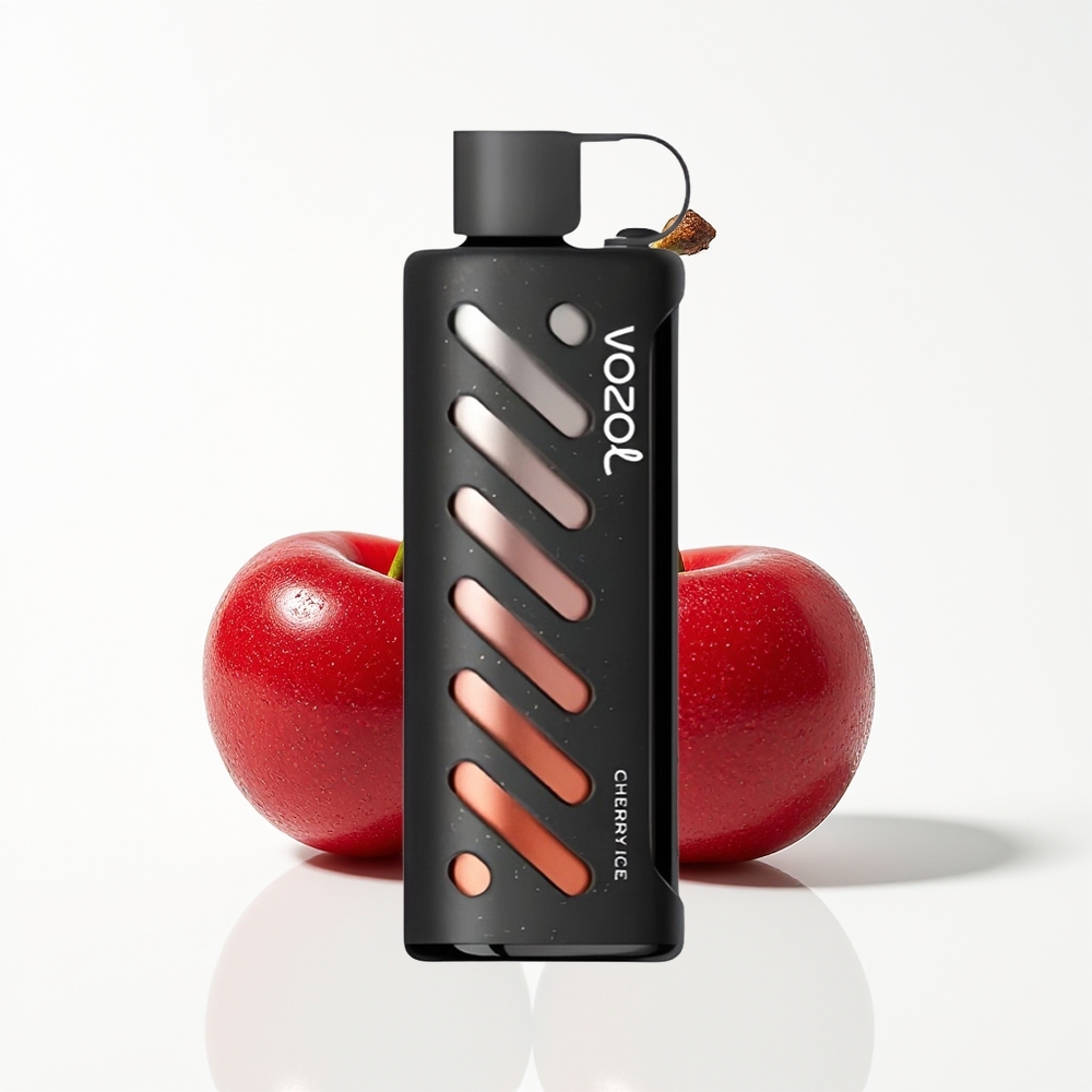 VOZOL Gear Shisha 25000 Kirsebær Is med S.i.L.C Teknologi