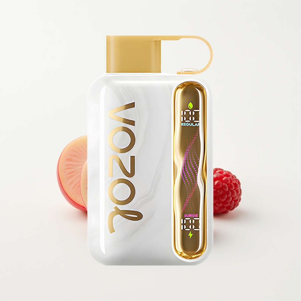 VOZOL STAR 40000 Hvit Fersken Bringebær 1000mAh Type-C