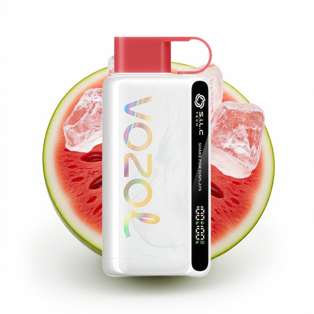 VOZOL STAR 9000/12000 Vannmelon Is med Raskere Ladning