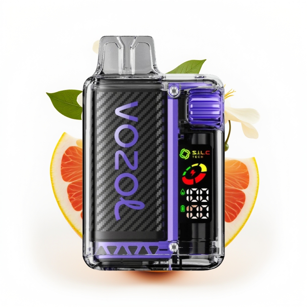 VOZOL Vista 20000 Hyldeblomst Grapefrukt med OLED-skjerm